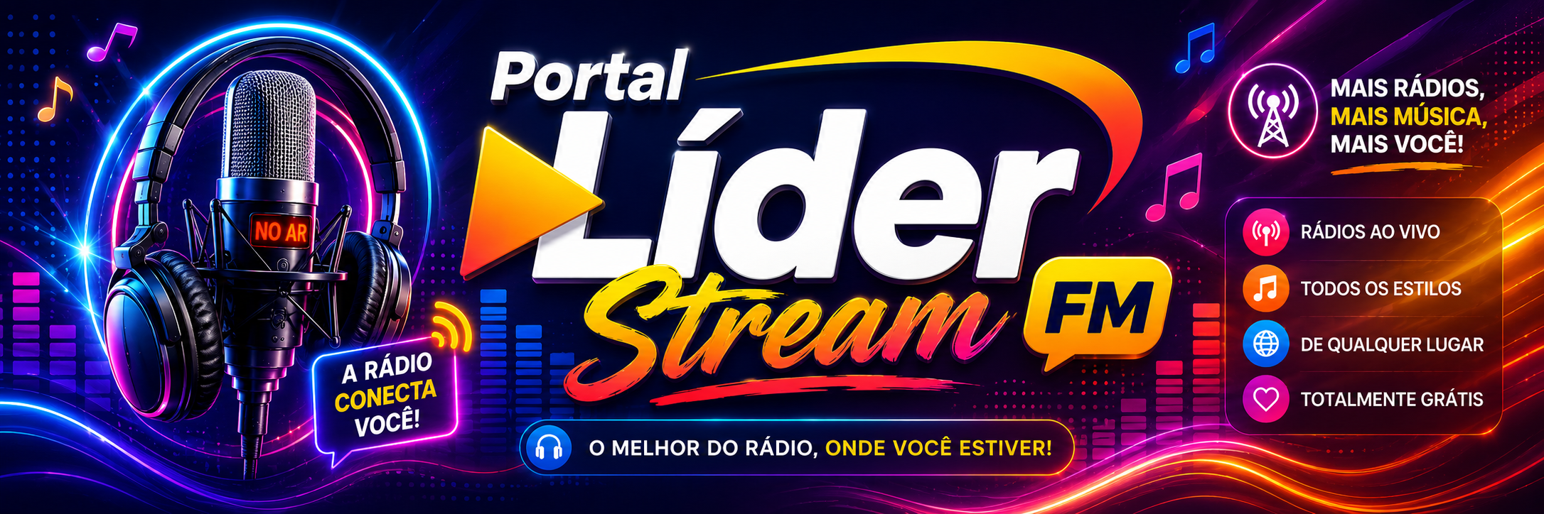 Portal de Radio Host LíderStream